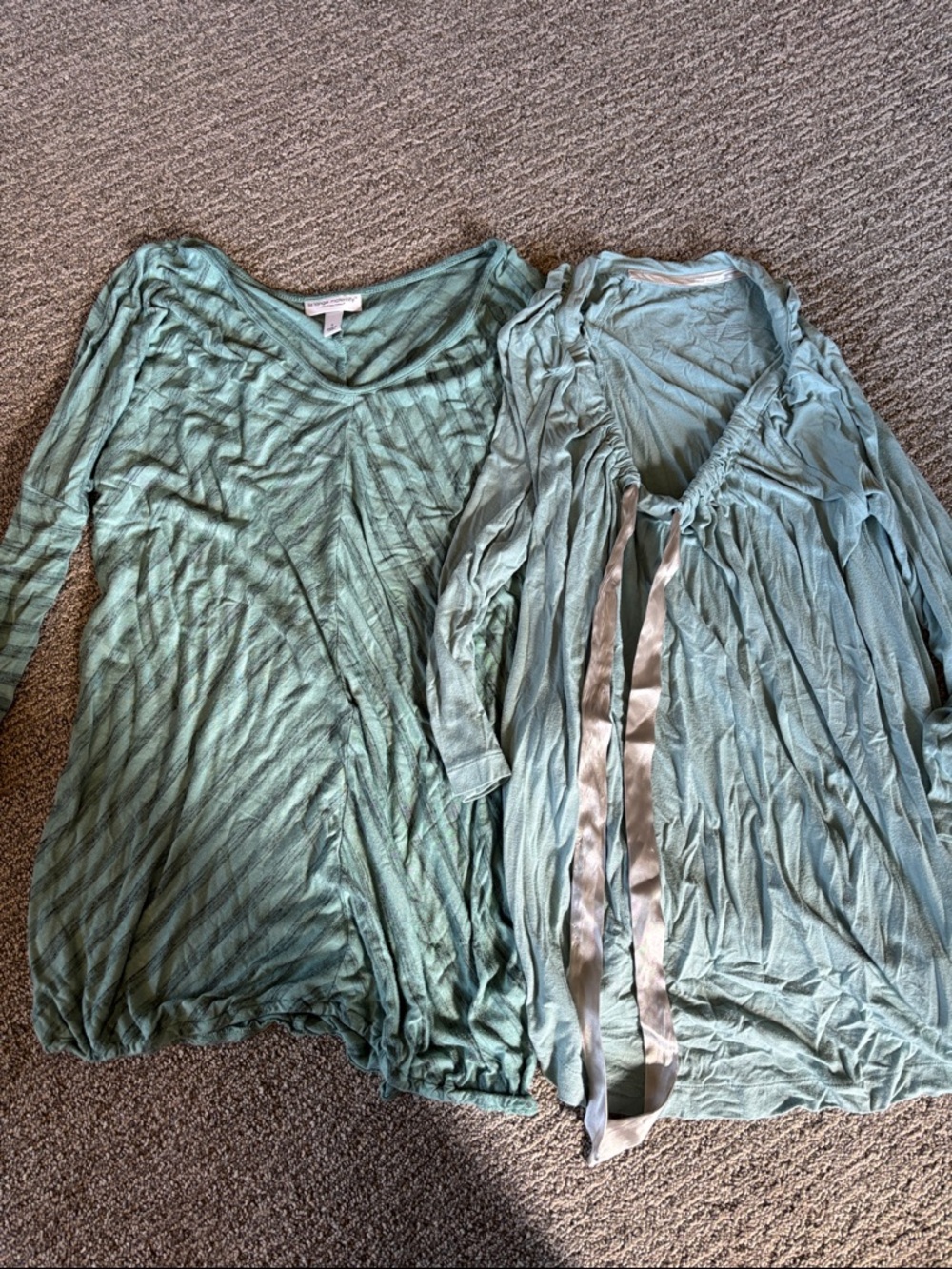 Liz Lange Light Aqua/Turquoise Maternity Tops